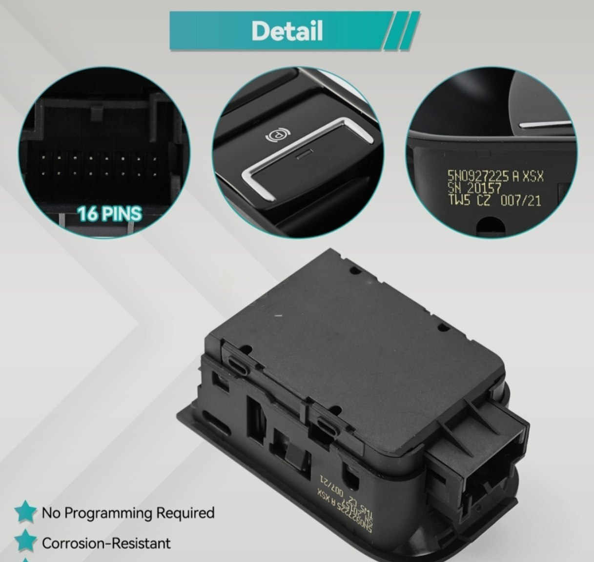 Əyləc əl düyməsi Volkswagen Tiguan 2009-2017 — Avto, Bakı (3)