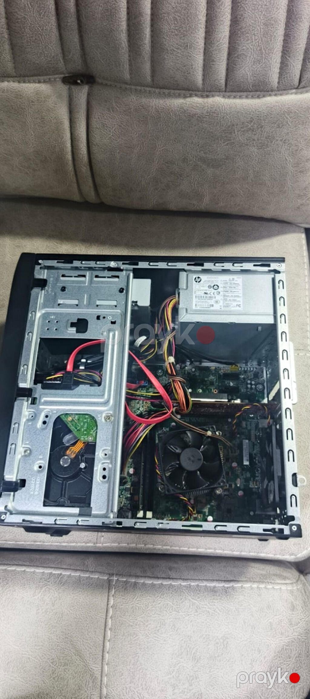 Prosessor: Intel Core i3-3240 Yaddaş: 256 GB SSD + HDD 500 GB HP — Masaüstü kompüterlər, Bakı (2)