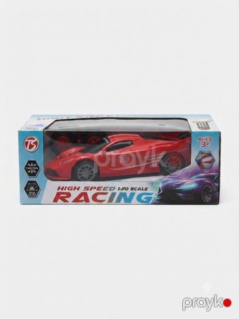 Radio ilə idarə olunan maşın 697058_05764, 3+ yaş, qırmızı — Bakı