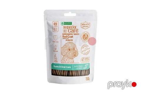 Quru yem küçüklər üçün Nature’s Protection Superior Care Red Coat with Insects 150 q — Bakı