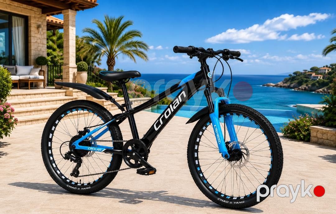 Dağ velosipedi ABC Crolan, 24", göy/qara — Velosipedlər, Bakı (2)