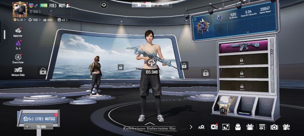 Pubg Mobile hesabı – kolleksiya və nadir silah görünüşləri - Hesab — Digər, Şəmkir (3)
