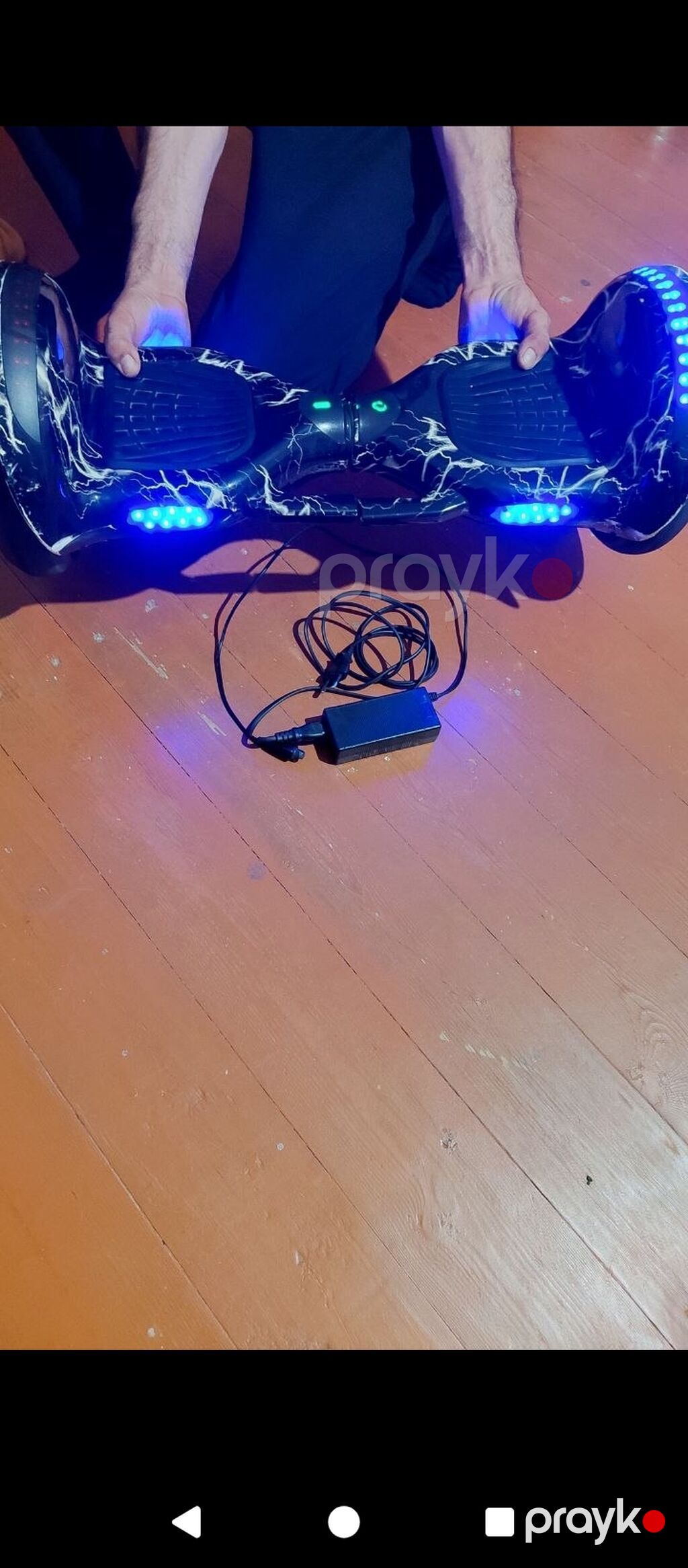 Elektrik hoverboard (özüntarazlayan skuter) Yaxşı vezyetde akmulaytir — Hiroskopler, Bakı (4)