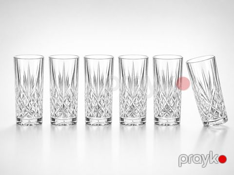 Stəkan dəsti 9460, şüşə, şəffaf, 300 ml, 6 əd — Bakı