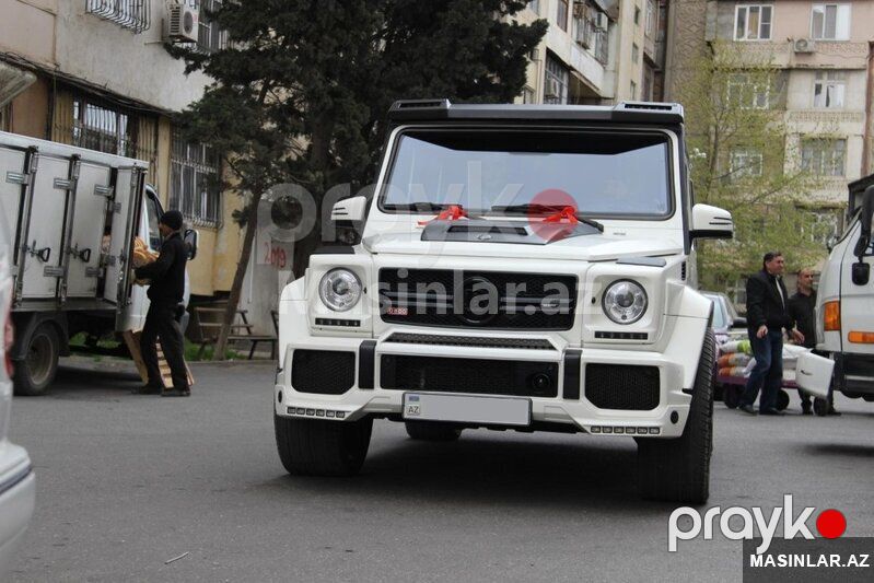 Mercedes Brabus Qalik, 2018 il — Minik avtomobili icarəsi, Bakı (2)