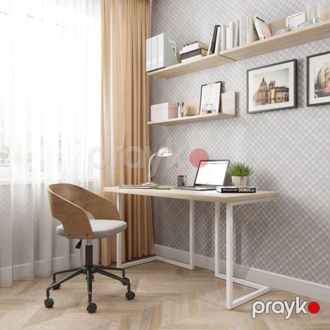 Yazı masası 3563_M2LoftTTSonwh Sonoma, Ldsp, 75x66x136 sm — Bakı