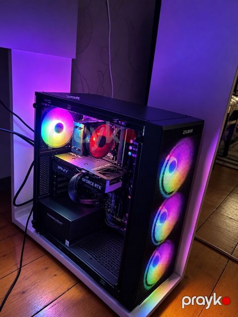 Masaüstü Kompüter Gpu-Pny 4060 8Gb Cpu i5-12400f Mobo-h610 Ssd-512gb — Bakı