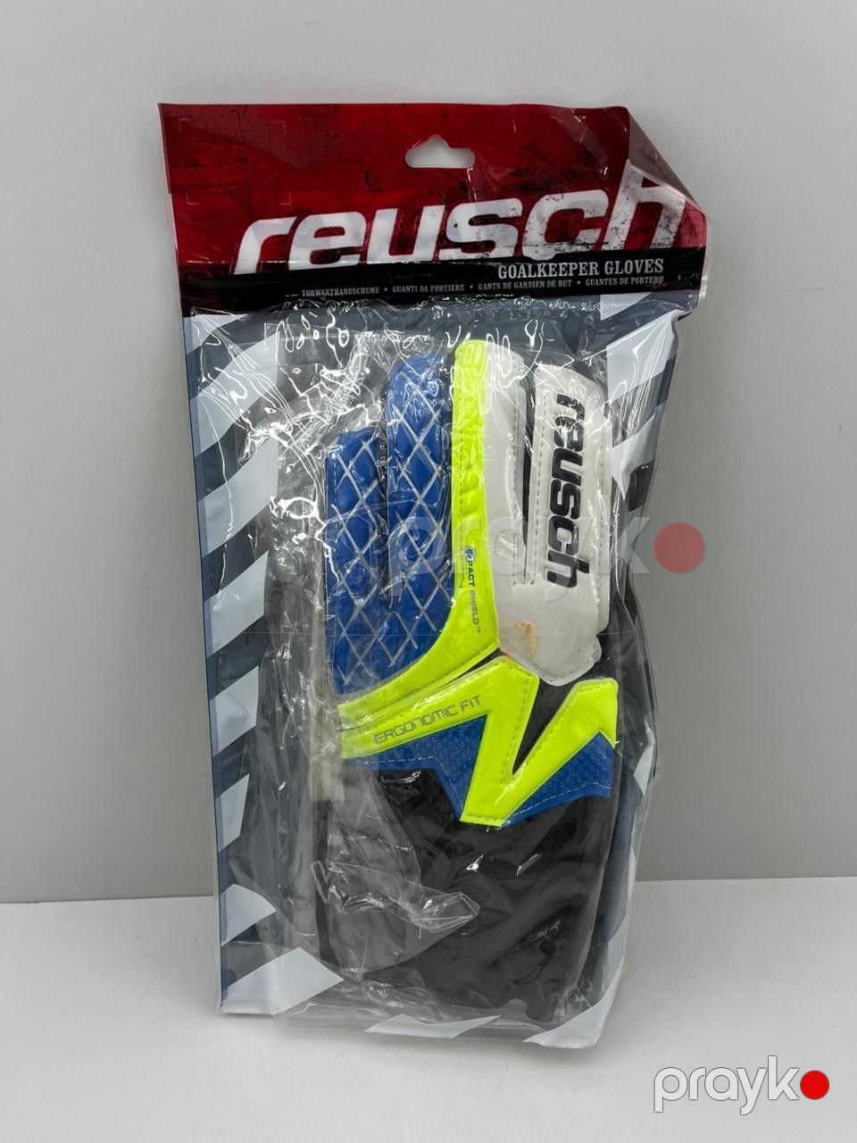 Qapıçı əlcəkləri Reusch A-99, rəngbərəng, ölçü 7 — Mallar, Bakı (2)