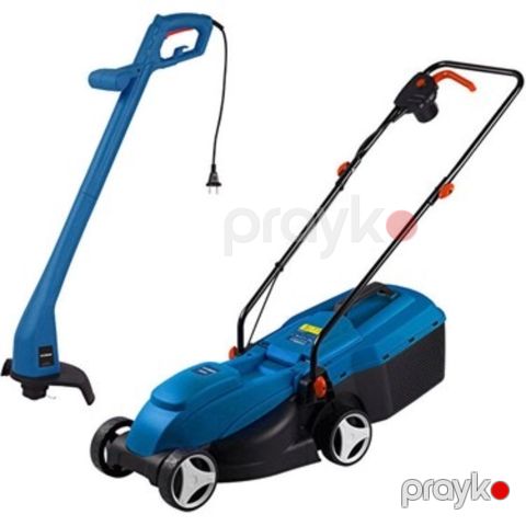 Elektrikli otbiçən Hyundai C32002 + elektrikli otbiçən dəryaz Hyundai ZF5223 SET — Bakı