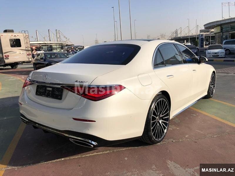Mercedes sclass w223, 2023 il — Minik avtomobili icarəsi, Bakı (2)