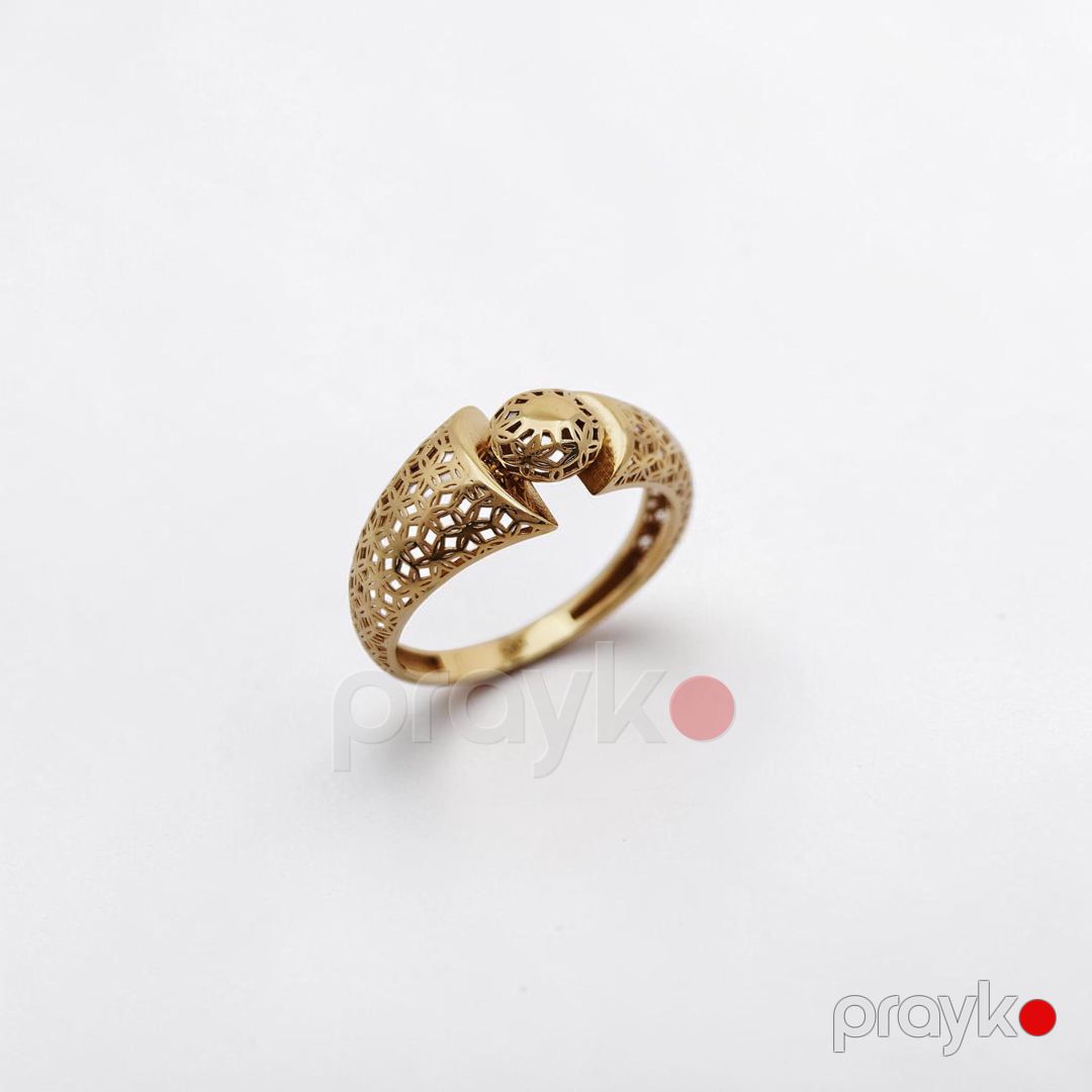 Üzük qadınlar üçün Azgold 10468, qızıl 585 əyar VJ170350 No Brand — Mallar, Bakı (2)