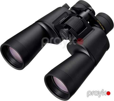 Binokl Nikon Action Zoom 10-22x50, Plastik, Qara — Bakı