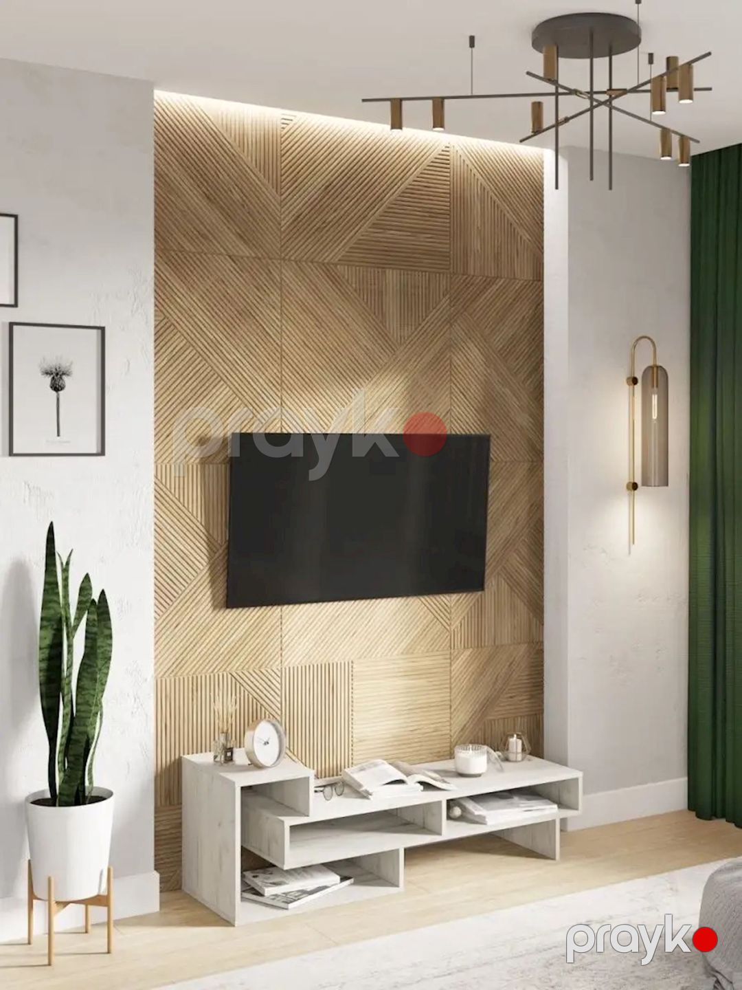 TV üçün tumba 3563_LETNEWTumZolВС, Ldsp, qəhvəyi, 42.2x40x130 sm — Mallar, Bakı (2)
