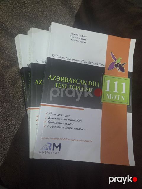 Məhsul: “Azərbaycan dili – Test Toplusu 111 Mətn” (RM Nəşriyyatı) — Mehdiabad