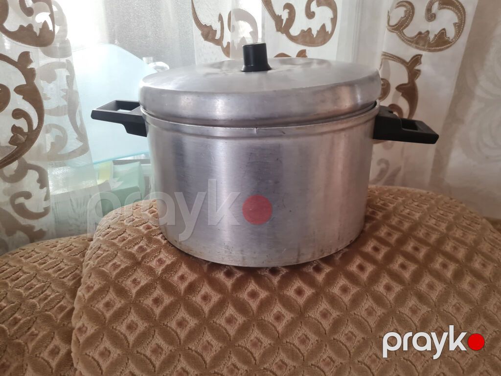 Qazan, Alüminium, 5 l — Bişirmə qabları, Bakı (2)