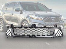 Kia Sorento 2015-2016 İşıqlı radiator barmaqlığı (Ablisovka) — Avtomobil işığı, Bakı (3)