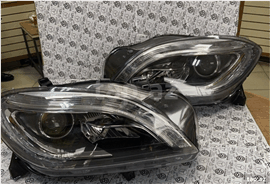 W166 ML "Mercedes faralar — Avtomobil işığı, Bakı (3)