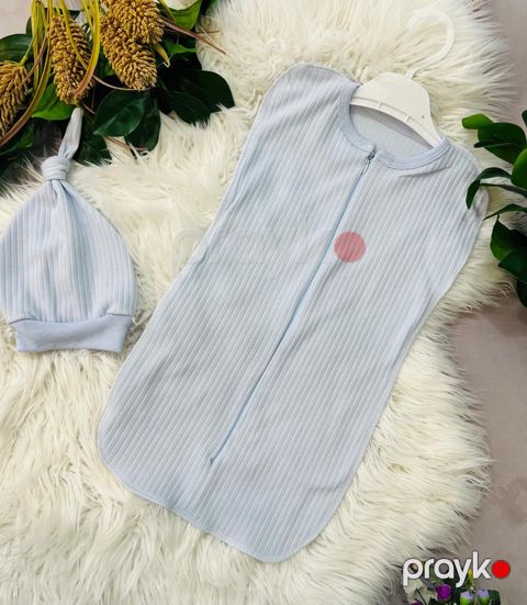 Yenidoğulmuş üçün zərf OP-228, mavi, pambıq, 0-3 ay — Bakı