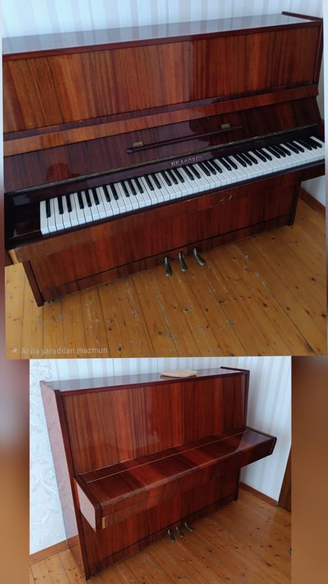 Piano Belarus Satılır 220₼ 3 pedallı Ünvan Xalqlar dostluğu K1845 — Pianolar və Digər Klavişli Alətlər