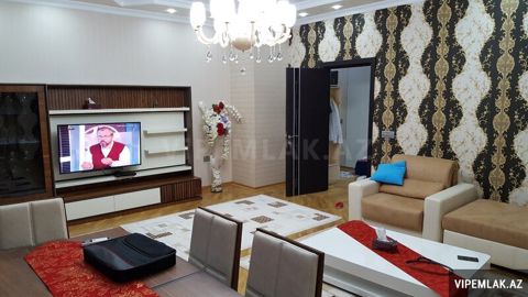 Xətai rayonunda 2 otaqlı Yeni tikili Kirayə verilir, 100 m² — Bakı