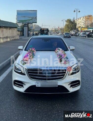 Mercedes S class 2020, 2020 il — Minik avtomobili icarəsi, Bakı (3)