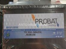 Probat 60Ah akkumulyator – Türkiyə — Bakı