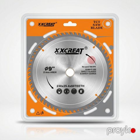 Xxcreat TCT mişar diski - Ölçü: 9" (230 mm) - Mərkəz dəliyi (arbor) — Bakı