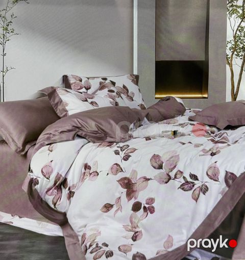 Yataq dəsti Annaberry Sate 514n, döşək örtüyü 240x260 sm, yorğan üzü 200x220 sm, yastıq üzü 50x70 sm 2 əd, ikinəfərlik, satin — Bakı