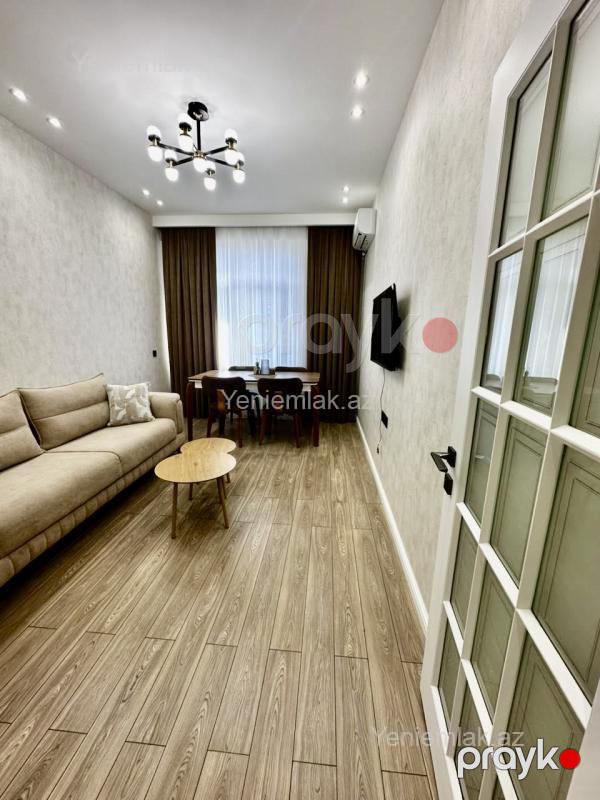 Kirayə 2 otaqlı Bina evi menzil (Yeni tikili), 50 m², Nizami rayonu — Mənzil, Bakı (4)