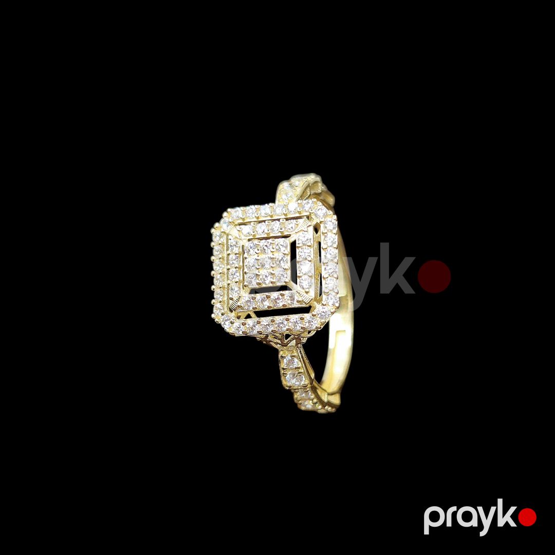 Qızıl üzük Azgold 10012, 585 əyar VJ287872 No Brand — Mallar, Bakı (3)