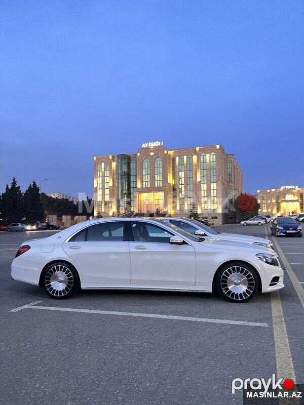 Mercedes Maybach W222, 2017 il — Minik avtomobili icarəsi, Bakı (3)