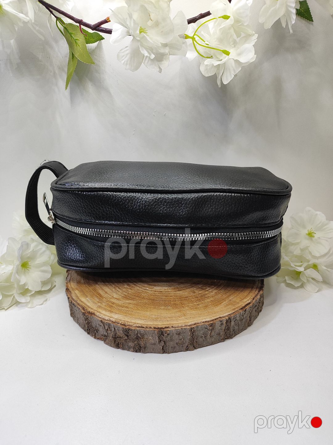 Borsetka, süni dəri, qara, 22x12.2 sm — Mallar, Bakı (3)