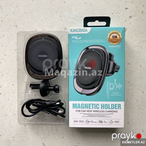 Kakusiga maqnitli simsiz şarj — Bakı