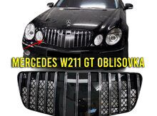 Mercedes W211 GT radiator barmaqlığı (Ablisovka) — Bakı