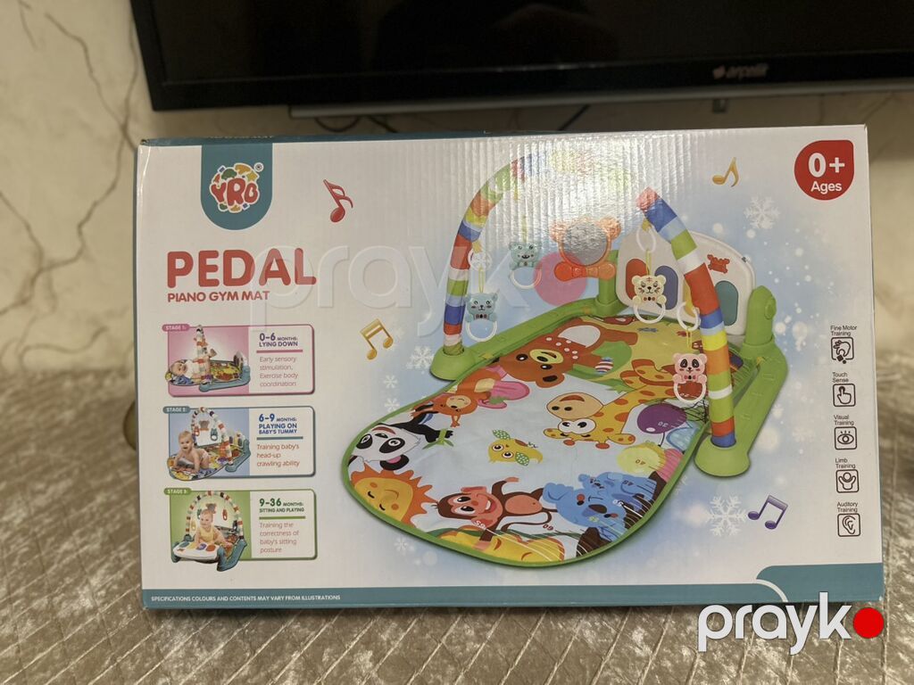Pedal Piano Gym Mat – körpələr üçün musiqili inkişaf xalçası - Yaş — Musiqi oyuncaqları, Bakı (5)