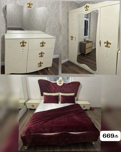 İkinəfərlik çarpayı, Dolab, Termo, 2 tumba, İşlənmiş — Bakı