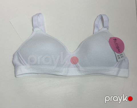 Büsthalter qadınlar üçün BP01, ağ, pambıq/spandeks, 85B — Bakı