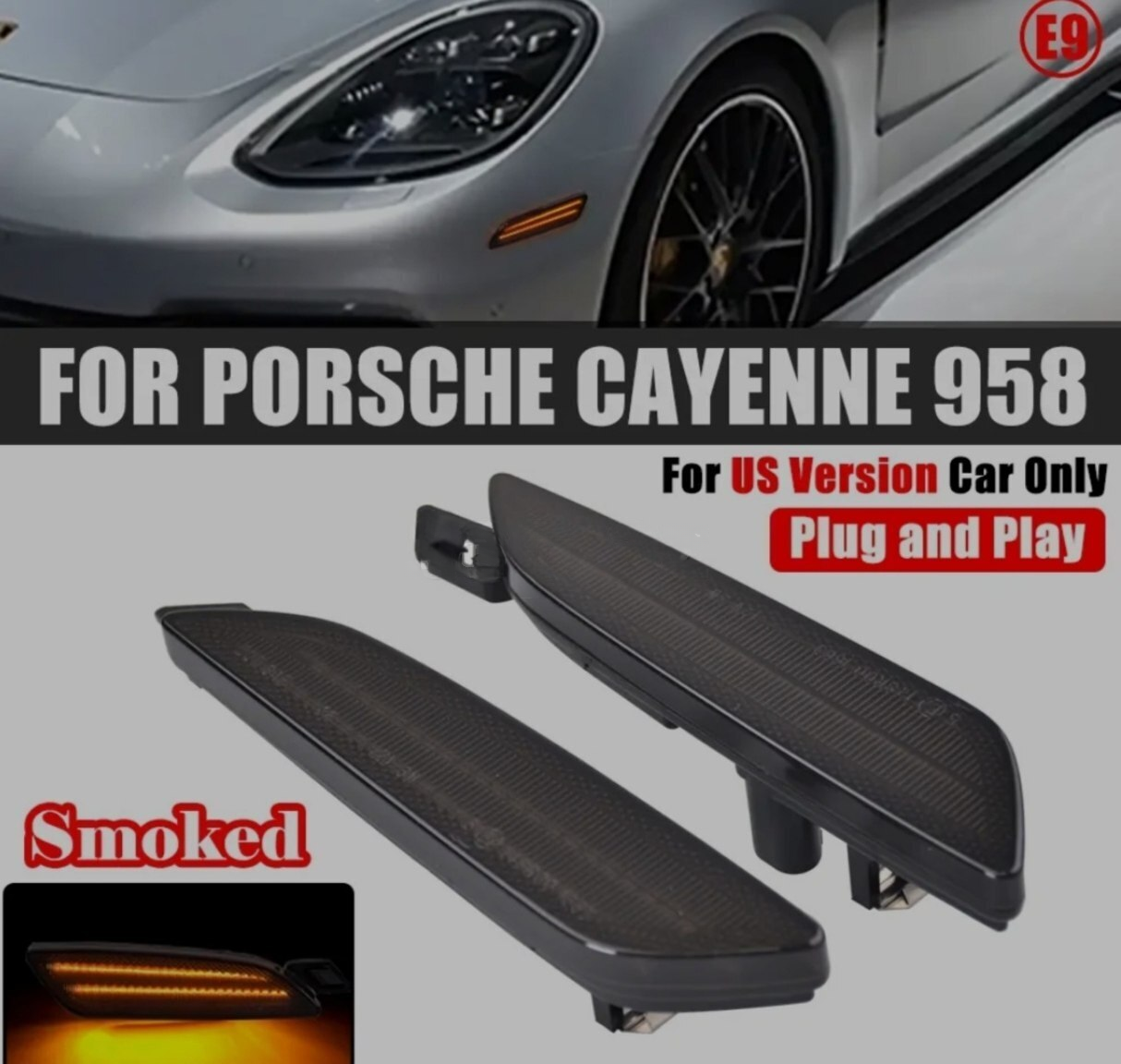 Dönmə işıqları Porsche Cayenne 2014-2019 — Avtomobil işığı, Bakı (4)