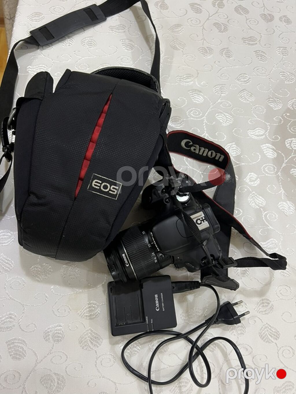 Canon EOS 600D Dslr fotoaparat + 18-55mm obyektiv dəsti - Korpus — Fotoaparat, Bakı (10)