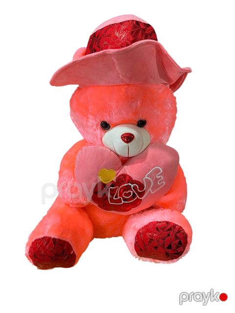 Yumşaq oyuncaq FSY-12247, peluş, çəhrayı, 60 sm — Bakı