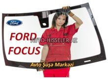 Ford Focus ön şüşə (patpres) – endirimli satış və quraşdırma — Bakı