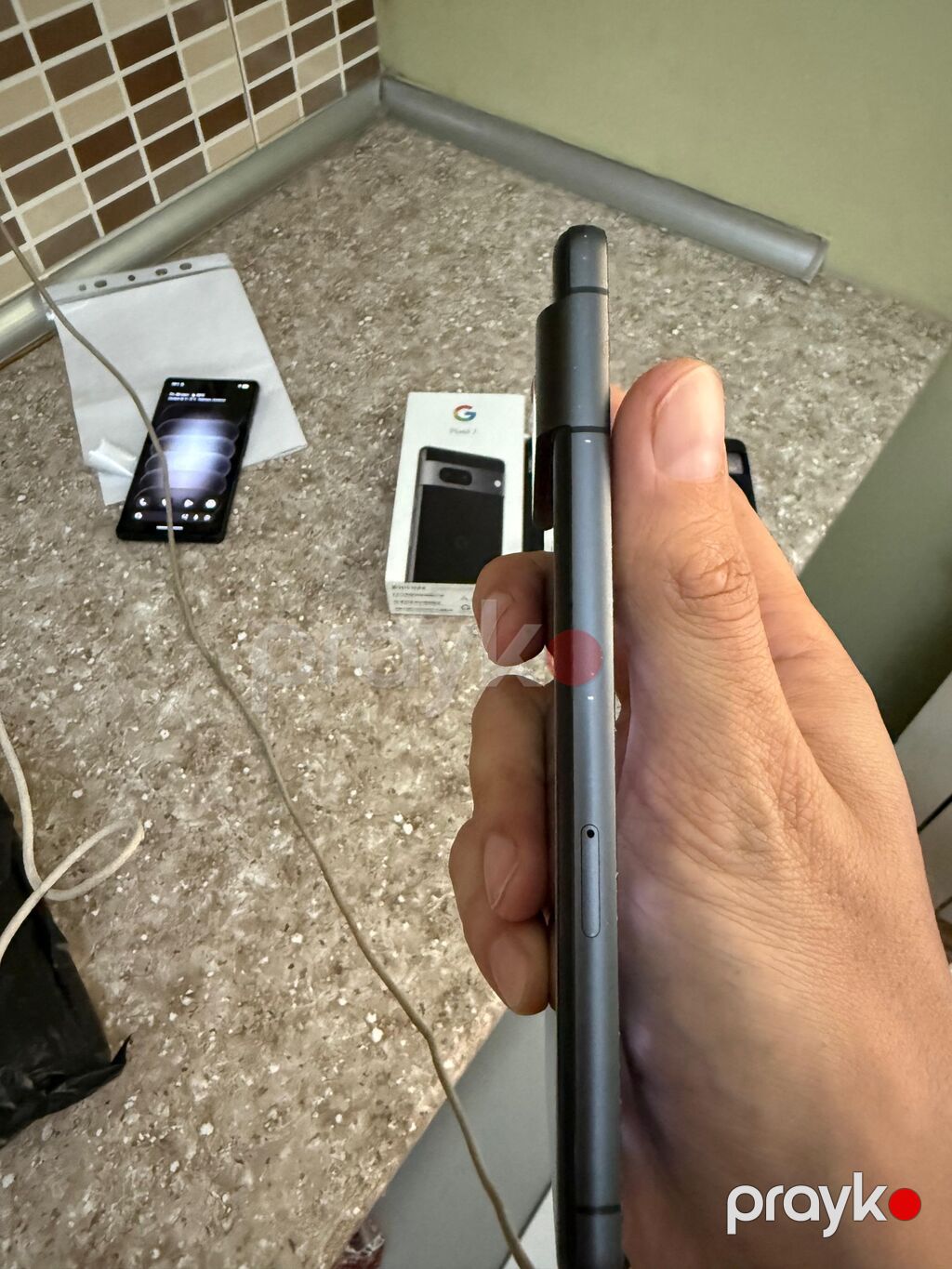 Google Pixel 7, 128 GB, rəng - Qara, Barmaq izi — Smartfonlar, Bakı (4)