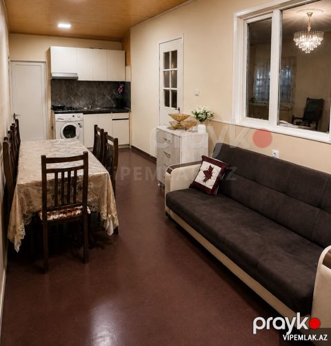 Yasamal rayonunda 2 otaqlı Həyət evi Kirayə verilir, 52 m² — Bakı