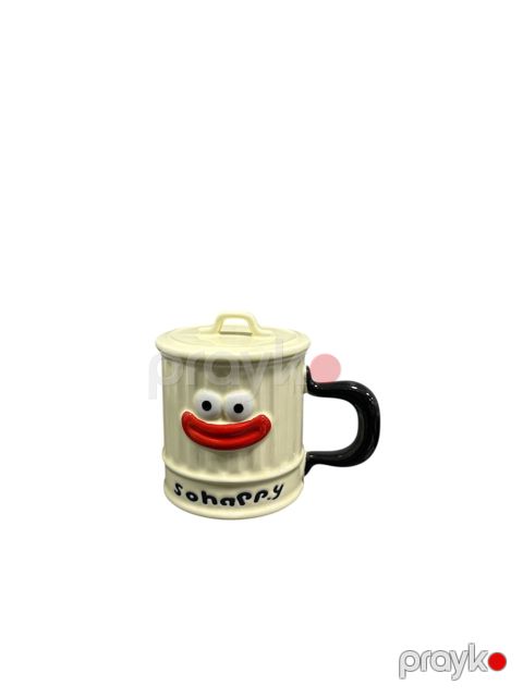 Krujka G-99-121-6, keramika, sarı, 300 ml — Bakı
