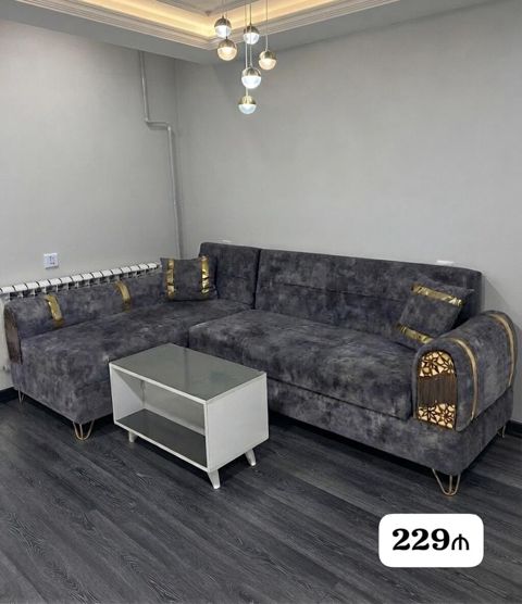 Divan, İşlənmiş, Açılan, Bazalı — Мягкая мебель