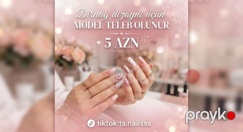 Dırnaq dizaynı üçün model axtarılır – 5 AZN. Ev deyil Salondur — Xırdalan