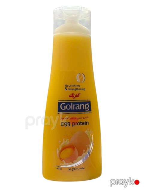 Saç Şampunu Golrang 400 ml Yumurtalı — Bakı