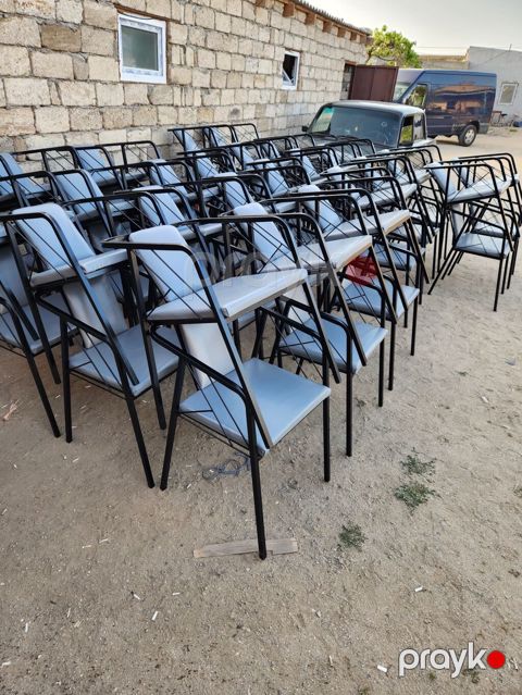 Tələbə/konfrans üçün yazı stolçalı oturacaqlar - Model: Armrestli — Bakı
