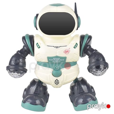 Robot rəqs edən Lzcz 6678-4, yaşıl — Bakı