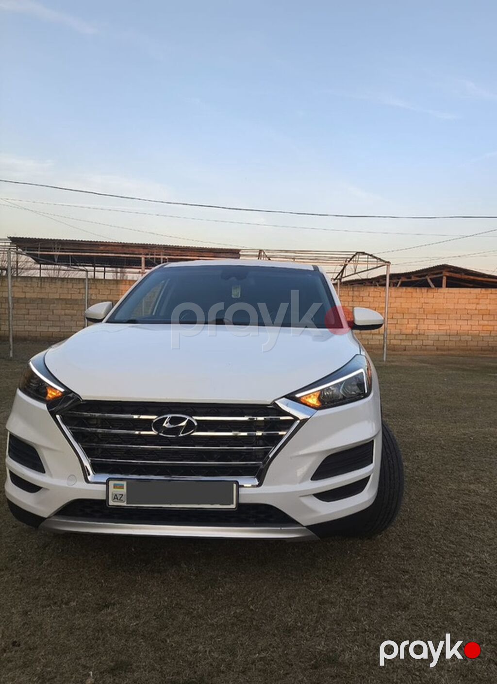 Hyundai Tucson – ağ rəngli, şəhər və kənar səfərlər üçün universal 77-QP-352 — Avtomobillər, Masazır (6)